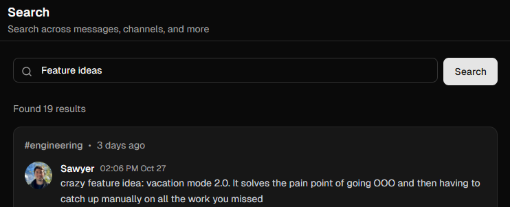 Search that actually works